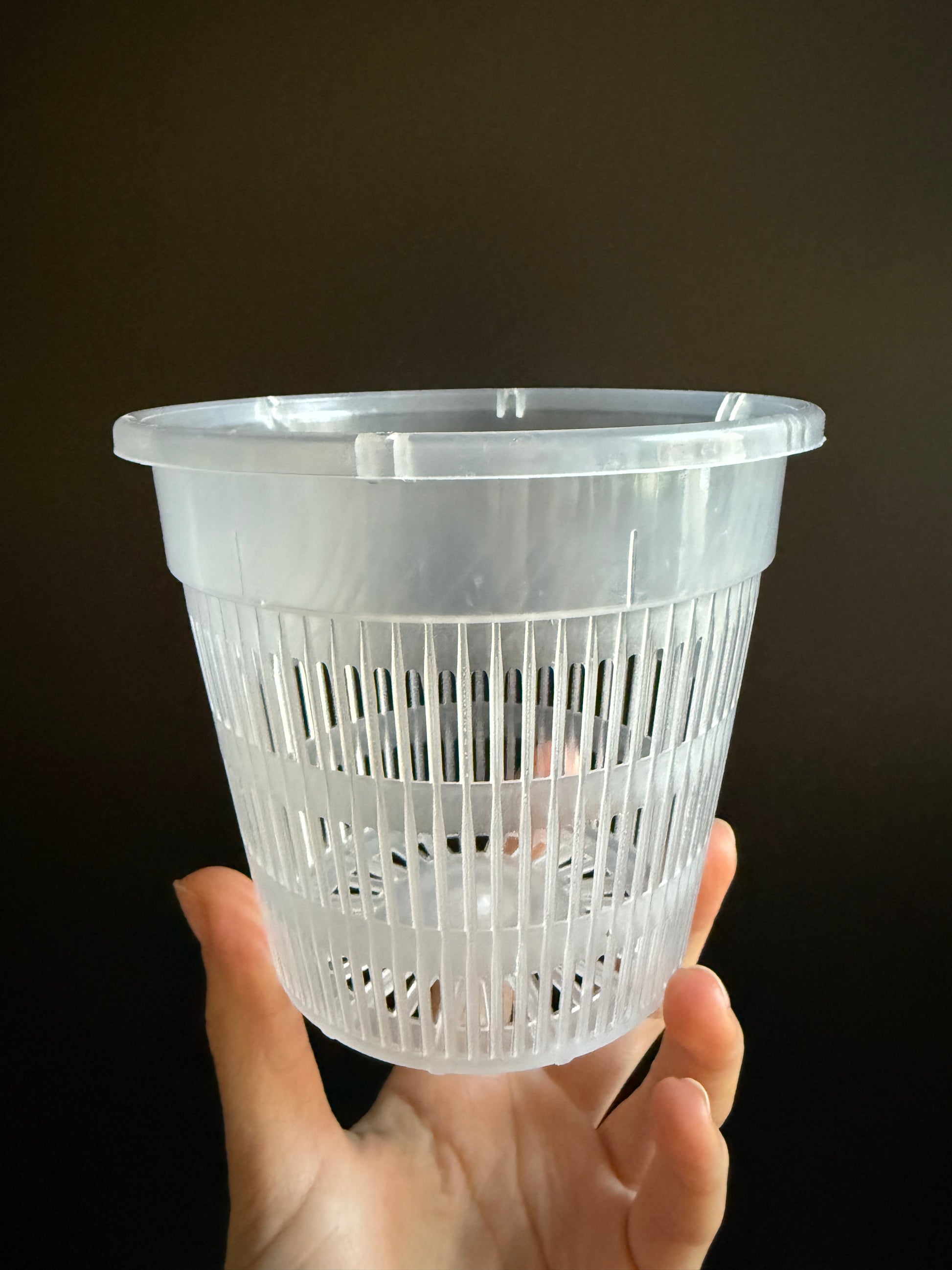 Pflanztopf transparent - Klarsichttopf